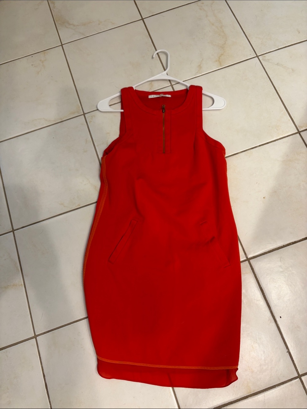 Trina Turk Bold Red Mini Dress